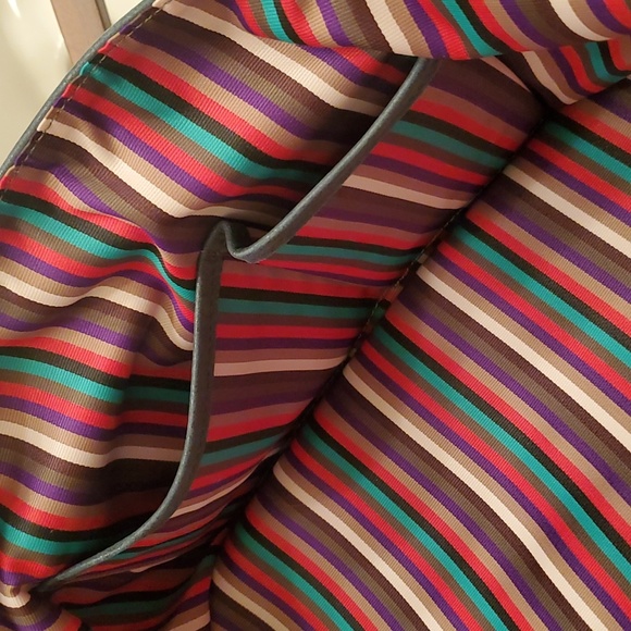 Royal Albartross Large Bag Purse Tote Deep Teal Green Leather New - Picture 10 of 12